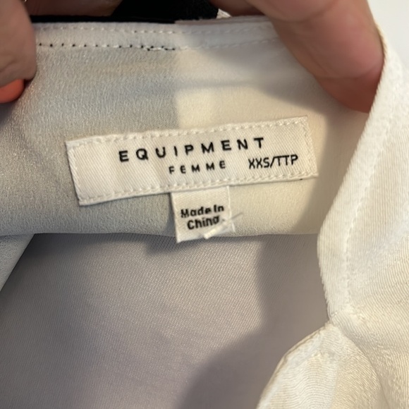 Equipment Femme Tatienne Colorblock Shift Dress - Picture 9 of 10